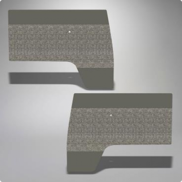 Türverkleidungen Innenausstattung VW Bus T1 dark grey / mesh grey gittergrau grau Verkleidung Tür VW Bus T1 Samba 55-61